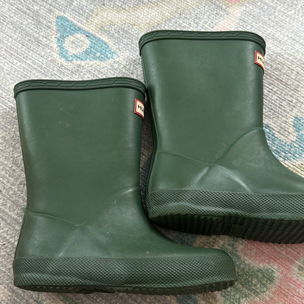 Child’s hunter boots size UK8 US9B/10G